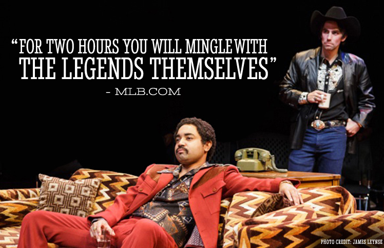 "FOR TWO HOURS YOU WILL MINGLE WITH  THE LEGENDS THEMSELVES" - MLB.COM